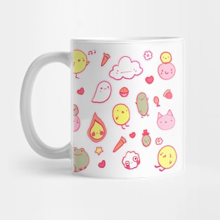 Cute cartoon summer pattern Mug